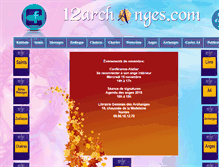 Tablet Screenshot of 12archanges.com